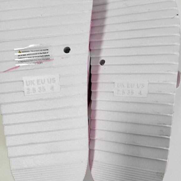 Girls' Olivia Miller Little Kid & Big Kid Moo Pink Footbed Sandals Size 4 - Picture 9 of 12